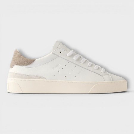 D.A.T.E. Sonica Calf White Gray