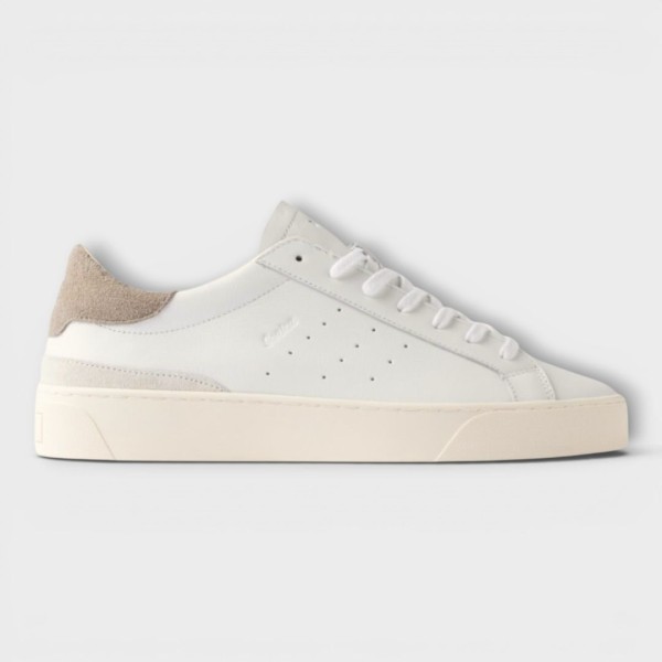 D.A.T.E. Sonica Calf White Gray