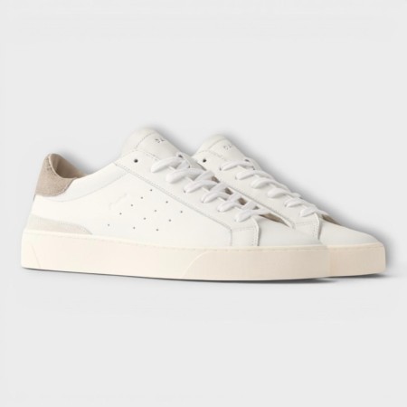 D.A.T.E. Sonica Calf White Gray